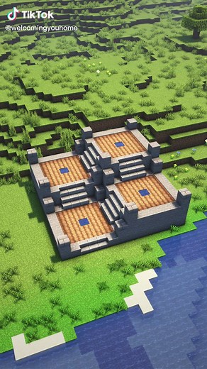 🍁 stone farm inspiration! build tutorials on my youtube channel, link in bio. #minecraft #minecraftbuilding #stopmotion #minecrafter #minecrafts