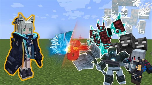 迷迭香 VS 焰魔 斯卡蒂 无名守护者 凋灵 浮云傀儡