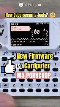 M5PORKCHOP: New Firmware for M5Stack Cardputer | Open-Source Cybersecurity Toolkit