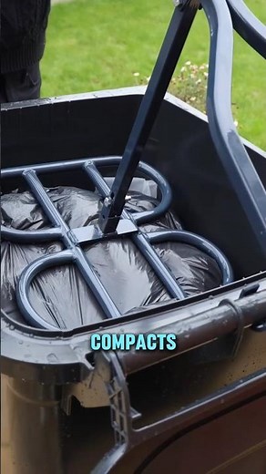 Amazing Trash Bin Compactor Tool