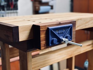 Irwin Woodworking Vise - Review, Mounting & Installation Video