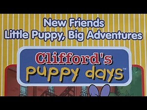 Another “Clifford’s Puppy Days” DVD walkthrough video (+ Clifford’s Phonics gameplay)