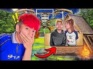 1 night, the legend of the ancient water park!! At night, someone kissed each other on the cheek,...