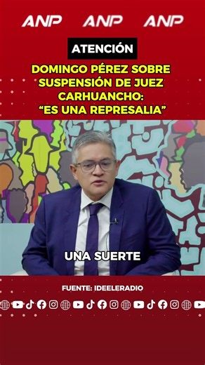 JOSÉ DOMINGO PÉREZ: "WE WILL WAIT FOR THE OFFICIAL RESULT"