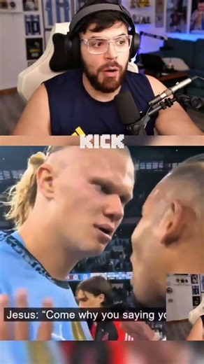 LA PELEA DE HAALAND Y GABRIEL #lacobra #davooxeneize #arsenal #mancit...