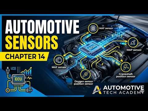 Automotive Sensors Explained | Types, Working & Applications | Chapter 14 (Auto Electronics)