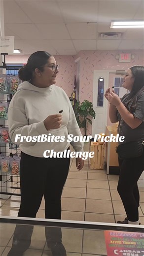 1.1K views | FrostBites Sour Pickle Challenge #SourPickleChallenge #viralcandy #fyp #sourchallenge #Delaware | FrostBites | Facebook