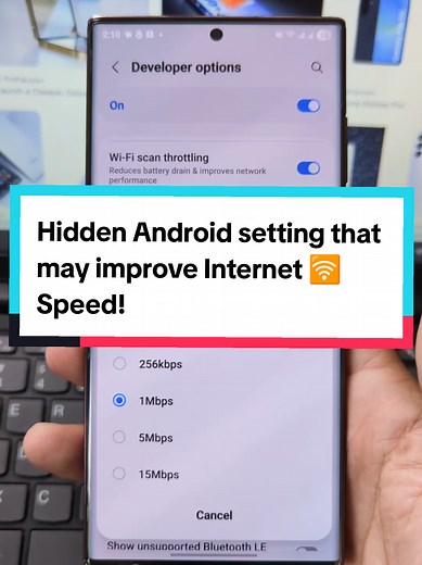 Hidden Android Setting to Improve Internet Speed