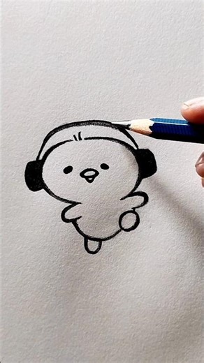 Satisfying Cute Drawing | Aesthetic cute doodle