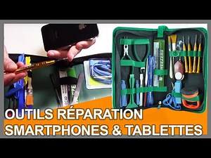Valise outils 20 pièces - Réparation Smartphone / Tablette / Ordinateur