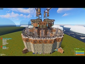 God's Shooter's Base | Rust | Large Base Design Tutorial | Donni