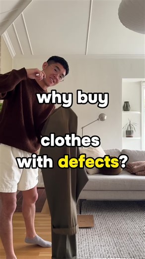 you should consider buying clothes with defects / errors / mistakes #mensfashion #fashion #fashiontok #fashiontiktok #fashionadvice