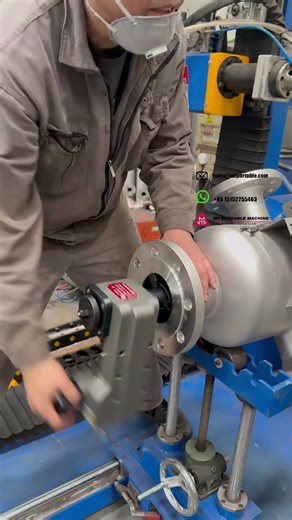Manual Flange Facer Repair 14 Inch