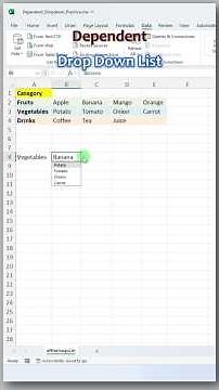 Dependent Dropdown in Excel 🔥 (Most Useful Trick You Don’t Know)