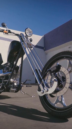 The crew creates a drop-dead gorgeous custom tattoo chopper! | Counting Cars