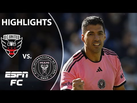 NO MESSI NO PROBLEM 👀 D.C. United vs. Inter Miami | MLS Highlights | ESPN FC