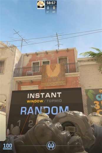 Best way to smoke NEST on MIRAGE in CS2