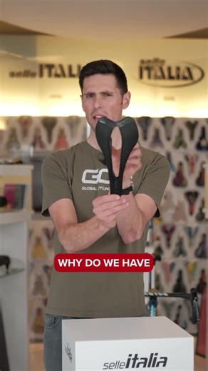 The Bike Saddle... But Why Is It This SHAPE? 📺 Watch The Full Video LIVE NOW On #YouTube! 🎬 🔗👉LINK IN BIO👈🔗 . 🔎The Evolution Of A Performance Race Saddle: SLR Story #gcn #bikelife #cycling 🤝In association with: @selle_italia & @idmatch