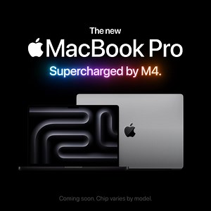 820K views · 2.7K reactions | Blazing fast performance on the new MacBook Pro. Supercharged by M4. | Apple | Facebook