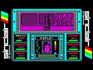 ALIENS (UK VERSION) (1986) Walkthrough, ZX Spectrum