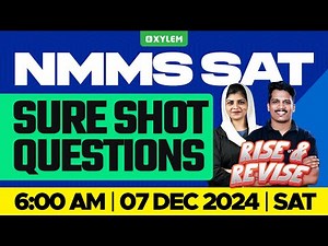 NMMS SAT Sure Questions | Xylem Class 8