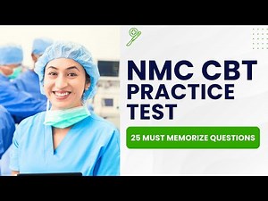NMC CBT Numeracy Practice Test Questions Review (25 Must Memorize Questions)