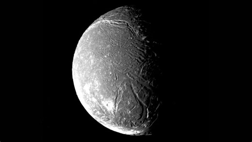 NASA's Webb Telescope Suggests Uranus' Moon Might Have Subsurface Ocean