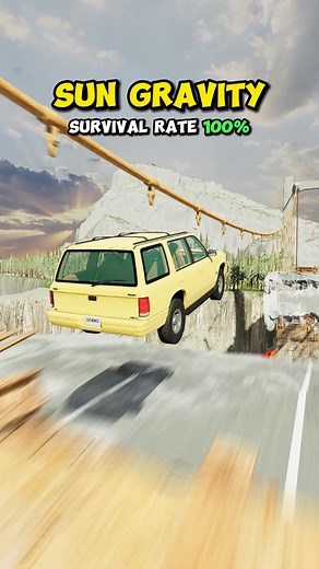 Exploring Sun Gravity in BeamNG Drive