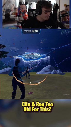 Clix & Ron Too old for this? #fortnite #clix