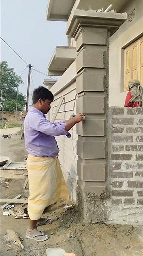 Modern Exterior Wall Plaster Design Ideas | Stylish House Front Look #Wall #design #plaster #cement