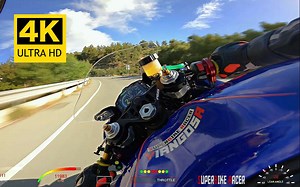 【4K】第一视角：雅马哈R6 山间公路极速狂飙 | SuperBike Racer