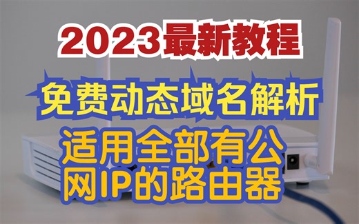 【保姆级教程】支持全部路由器的NOIP.com动态域名解析绑定公网IP的教程
