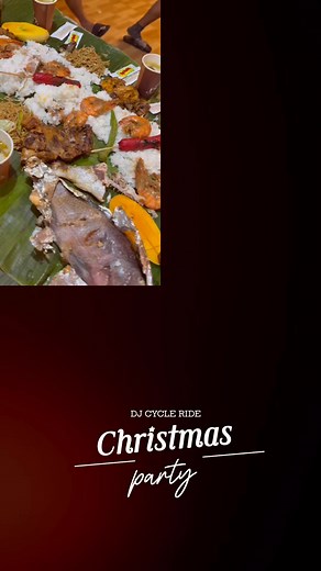 DJ Cycle Ride’s Christmas party! 🎊🎄🎁 Merry Christmas to y’all! ❤️ | DJ CYCLE RIDE