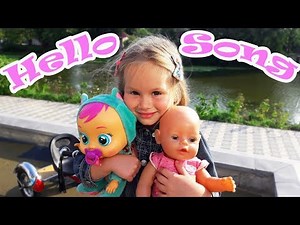 Hello Hello Song | Nursery Rhymes and Kids Songs by Nika