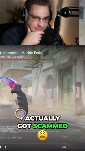 Ohnepixel Feels Scammed By CS2 Skin? #shorts