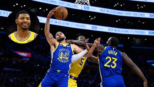 "Almost dislocated Steph Curry’s shoulder": NBA fans accuse Lakers' $10,524,700 Marcus Smart of intentionally hurting Warriors' superstar