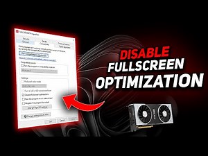 Disable This Windows Setting to Instantly Fix Game Stutter & Input Lag (Fullscreen Optimizations)