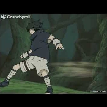 When Sasuke first fought Orochimaru!