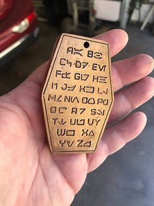 Star Wars Aurebesh Alphabet Decoder Amulet - Etsy