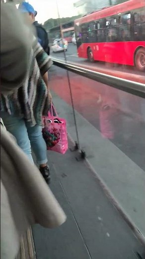 🚂❤️🚏San Lázaro❤️METROBÚS Ciudad de México Autobus biarticulado😊🎥Estación Terminal Línea 5🎬CDMX❤2025