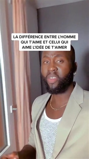 Différence entre l'homme qui t'aime et celui qui aime l'idée de t'aimer
