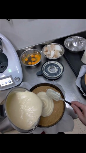 Nuestra tarta de queso 🧀🔥 Próximamente, receta completa con todos los pesos.