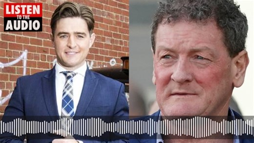 Ricky Nixon confronts TV reporter Seb Costello