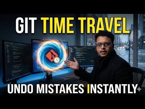Git Time Travel: Undo Mistakes Instantly (Reset, Revert) in 2026