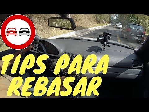CLASE DE MANEJO | REBASE: tips para rebasar | Velocidad Total