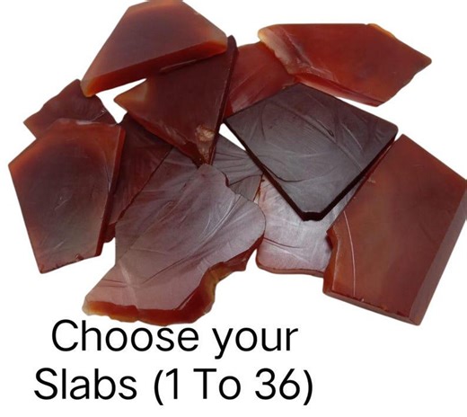 Carnelian Slab – Red Onyx Slabs (#1–44) Natural Chalcedony for Jewelry Making & Lapidary - Etsy