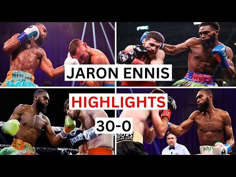 Jaron Ennis (30-0) Highlights & Knockouts