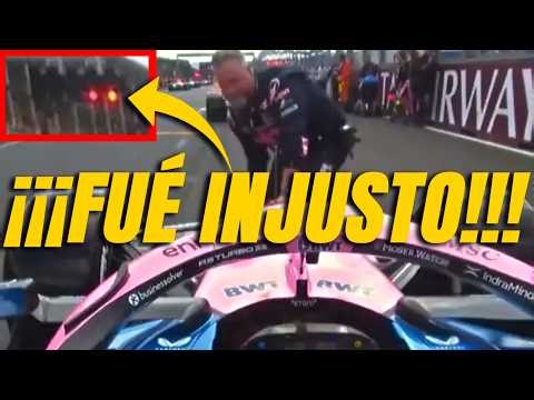 SCANDAL!! COLAPINTO'S MECHANIC COULD STILL TOUCH THE CAR!! (FIA'S UNFAIR STOP-AND-GO)
