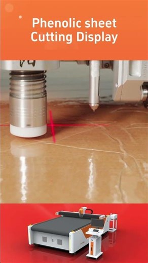 Fully automatic phenolic sheet vibrating knife cutting machine