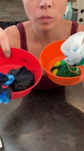 Fun and easy egg dyeing technique Woman uses paper towels, food coloring and vinegar to dye eggs . Please be advised that this page’s videos are intended for entertainment purposes only. The videos on this page include scripted dramas, satires, parodies, magic tricks, pre-recorded videos, and other forms of entertainment. Names, characters and incidents are often the product of the director’s imagination, so any resemblance to actual persons or actual events is purely coincidental. | Olivia